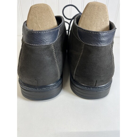 Rockport Grey Brushed Leather Mens Low Ankle Boot‎ size 11 - Picture 2 of 8
